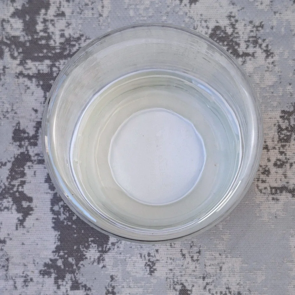 Vintage Pyrex Ware Glass Canister Jar Kitchen Storage Fruit Floral Lid White